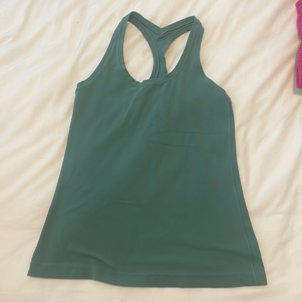 [Lululemon] align material green tank top